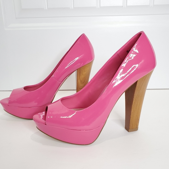 City Streets "Marley" Open Toe Heels - Picture 2 of 6